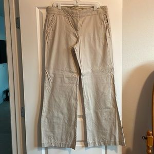Wide Leg Khaki Pants